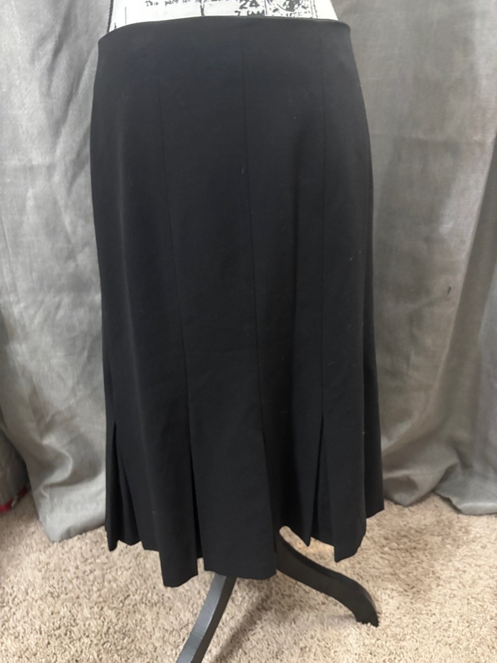 AGB Black pleated skirt